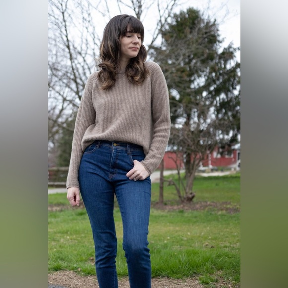 Jenni Kayne Cashmere Fisherman Sweater - Picture 2 of 8